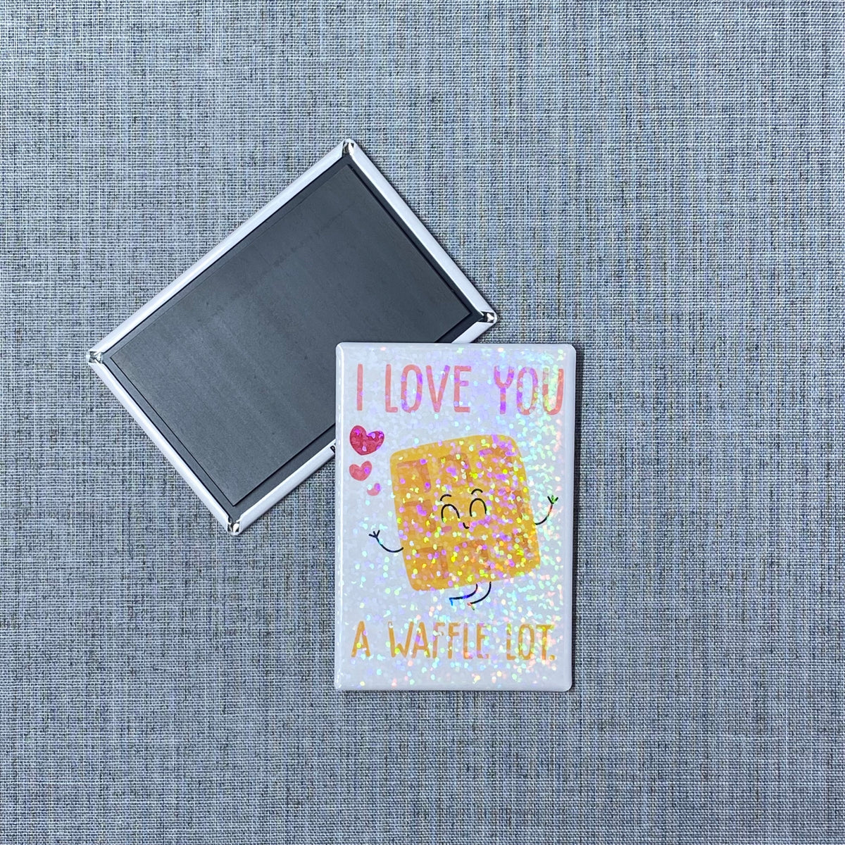 I Love You A Waffle Lot Magnet
