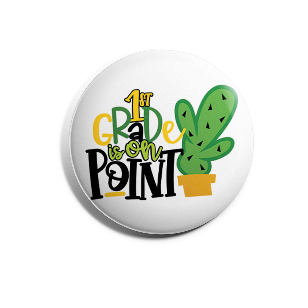 Grade is on Point Cactus - REBEL BUTTONS