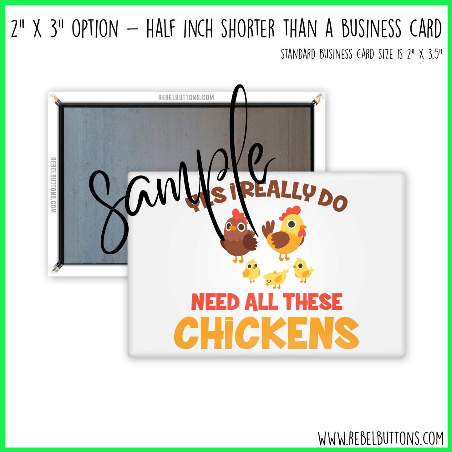 Zero Clucks Given Magnet