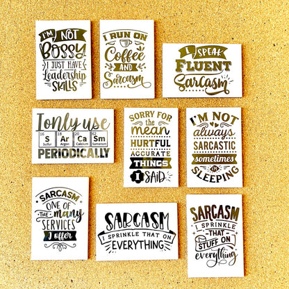 Sarcasm: I Sprinkle That Stuff On Everything Magnet