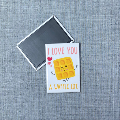 I Love You A Waffle Lot Magnet