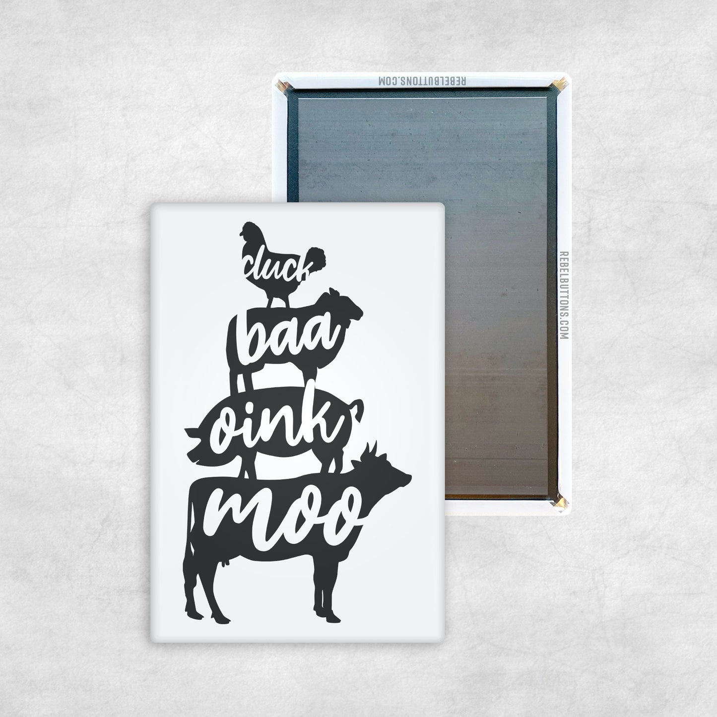 Mook Oink Baa Cluck Magnet