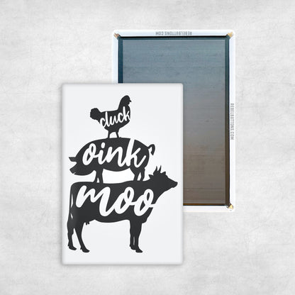 Mook Oink Cluck Magnet