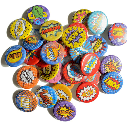 Pop Art Magnets - Random Mix of 15