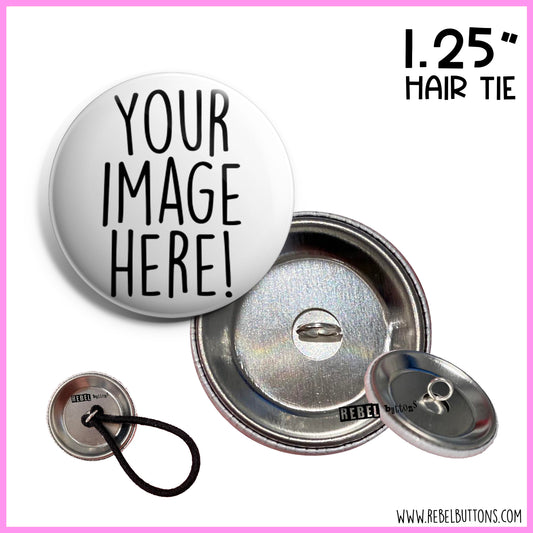 Build Your Own Ponytail Holders - 1.25"