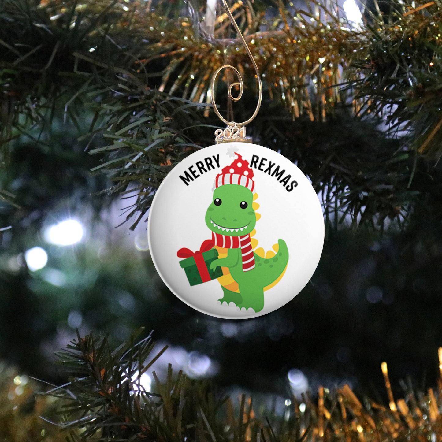 Merry Rexmas Ornament