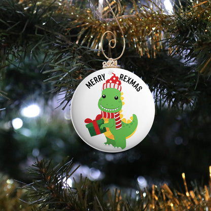 Merry Rexmas Ornament