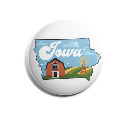 Iowa State with Barn