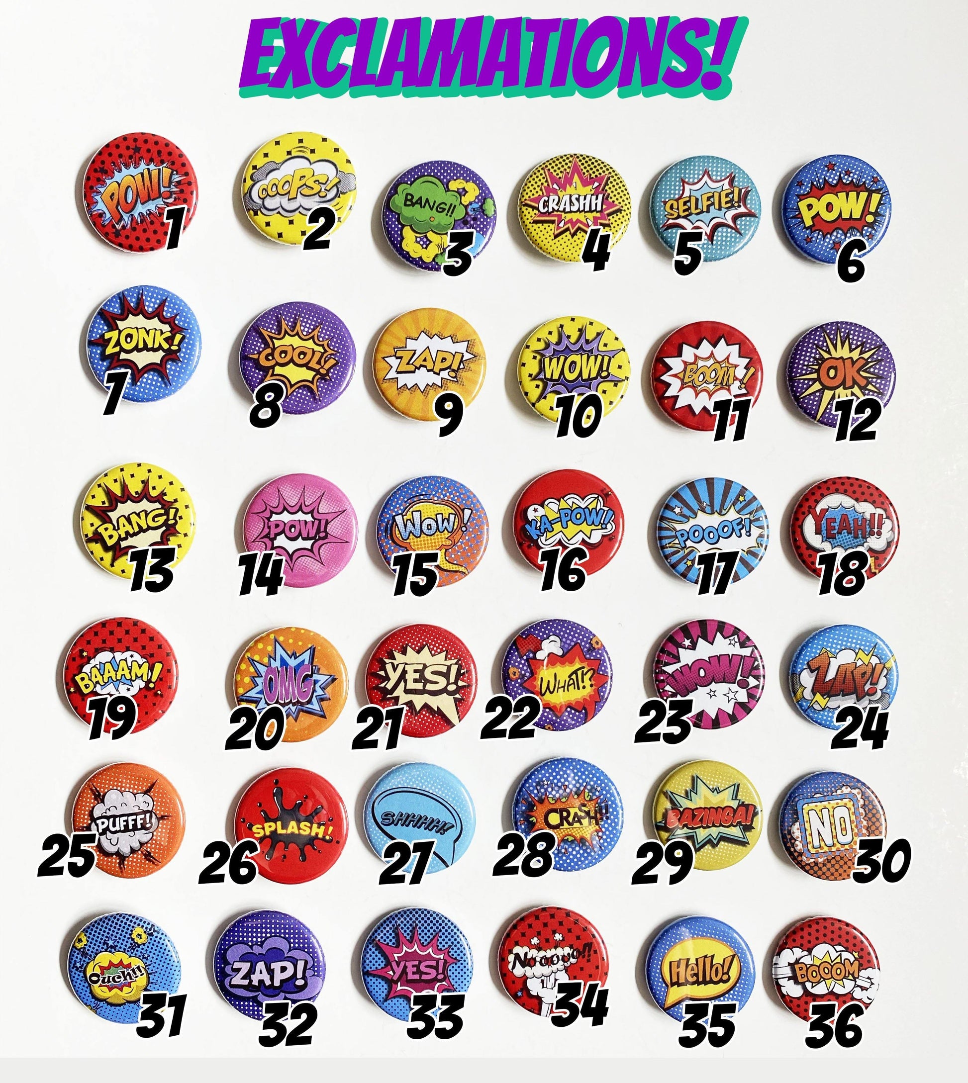 Exclamations?%#! (Bottle Openers) - REBEL BUTTONS