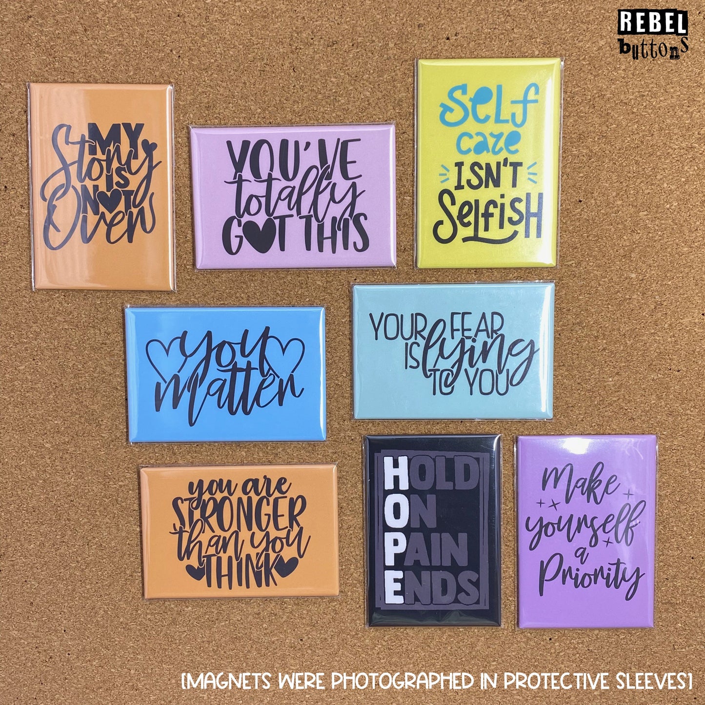 Hold On Pain Ends Magnet