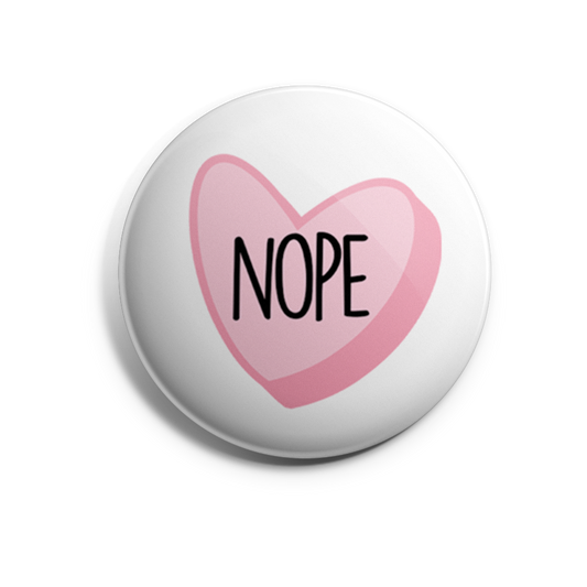 Nope Conversation Heart