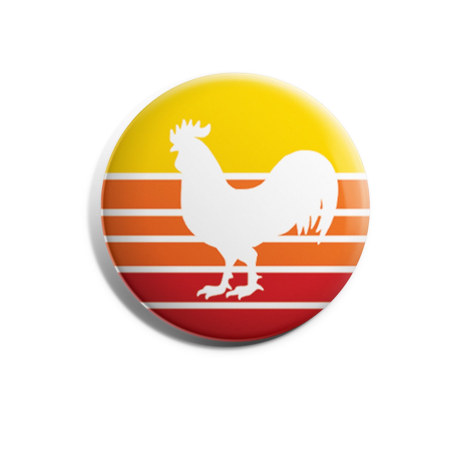 Rooster Silhouette Sunset