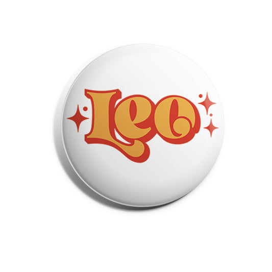 Leo Retro Zodiac